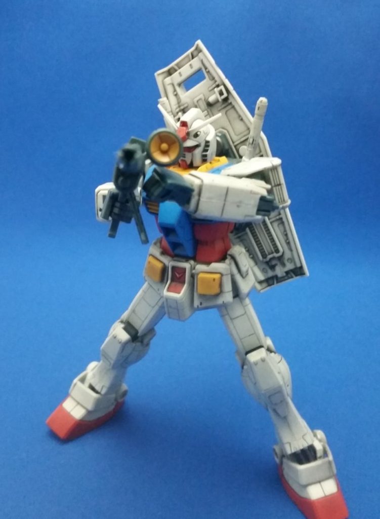 HGUCのガンダムの中でかなり完成されたキットですね