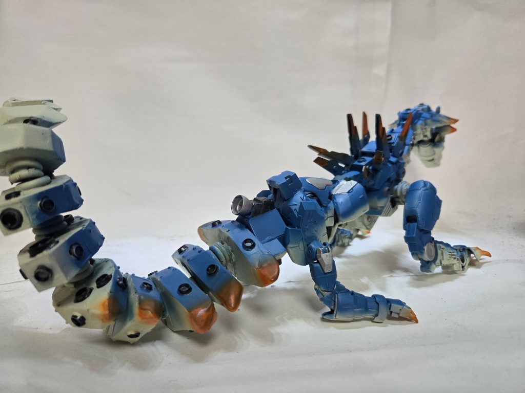 ラギアクルスをプラモデルで作る–3枚目/制作者：ヒレ肉