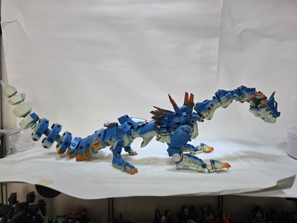 ラギアクルスをプラモデルで作る–4枚目/制作者：ヒレ肉
