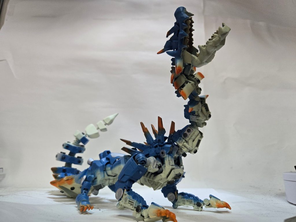ラギアクルスをプラモデルで作る–5枚目/制作者：ヒレ肉