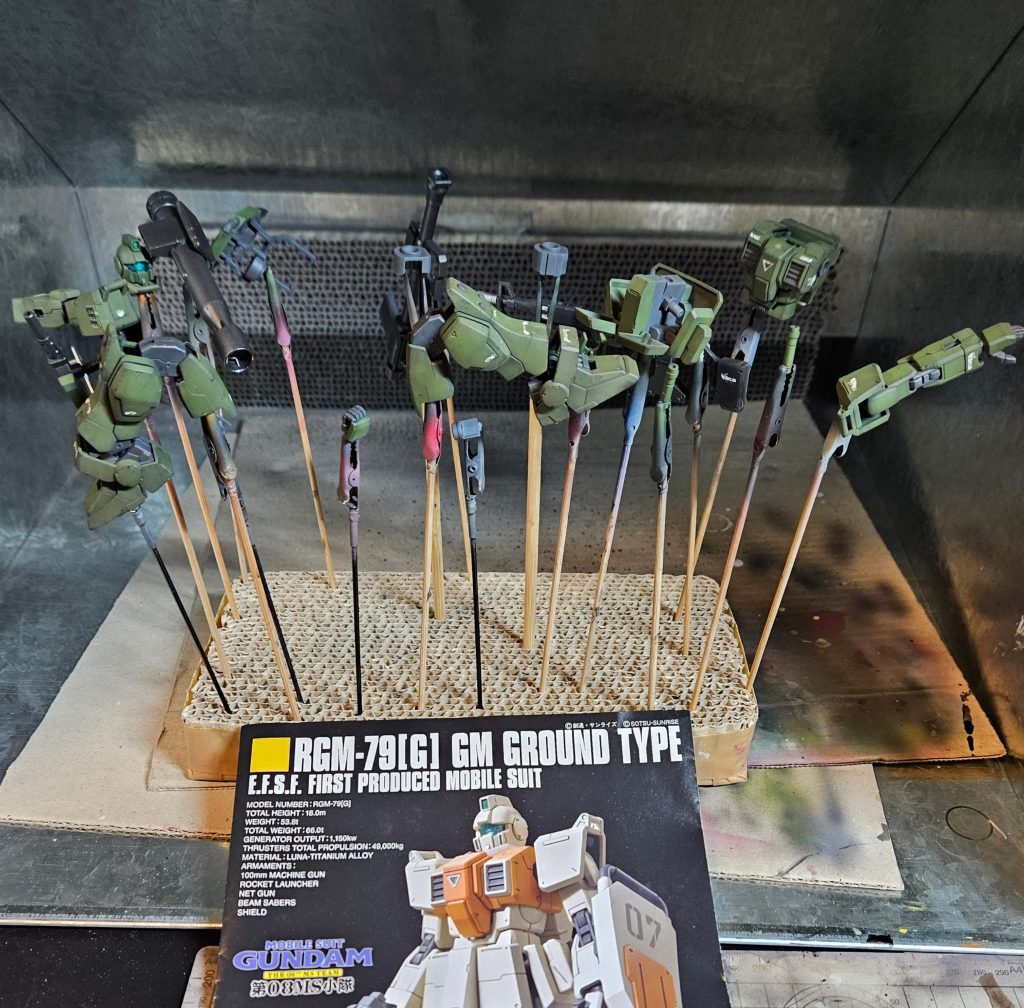 陸戦型ジムだったことが分かるカットを最後に笑&nbsp;ご覧いただきありがとうございました！