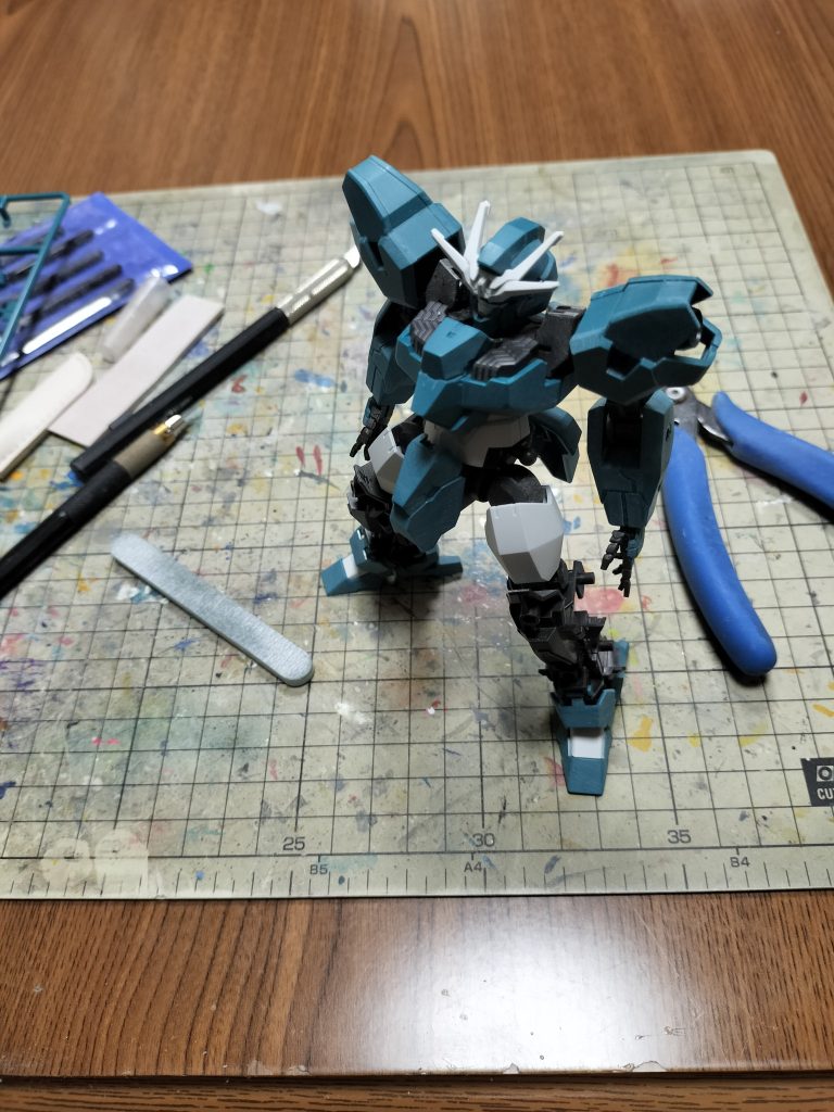 作品名：HGガンダムルブリス•ウル<p>ガンダムルブリス•ウル 失敗しながら製作中💦</p>
