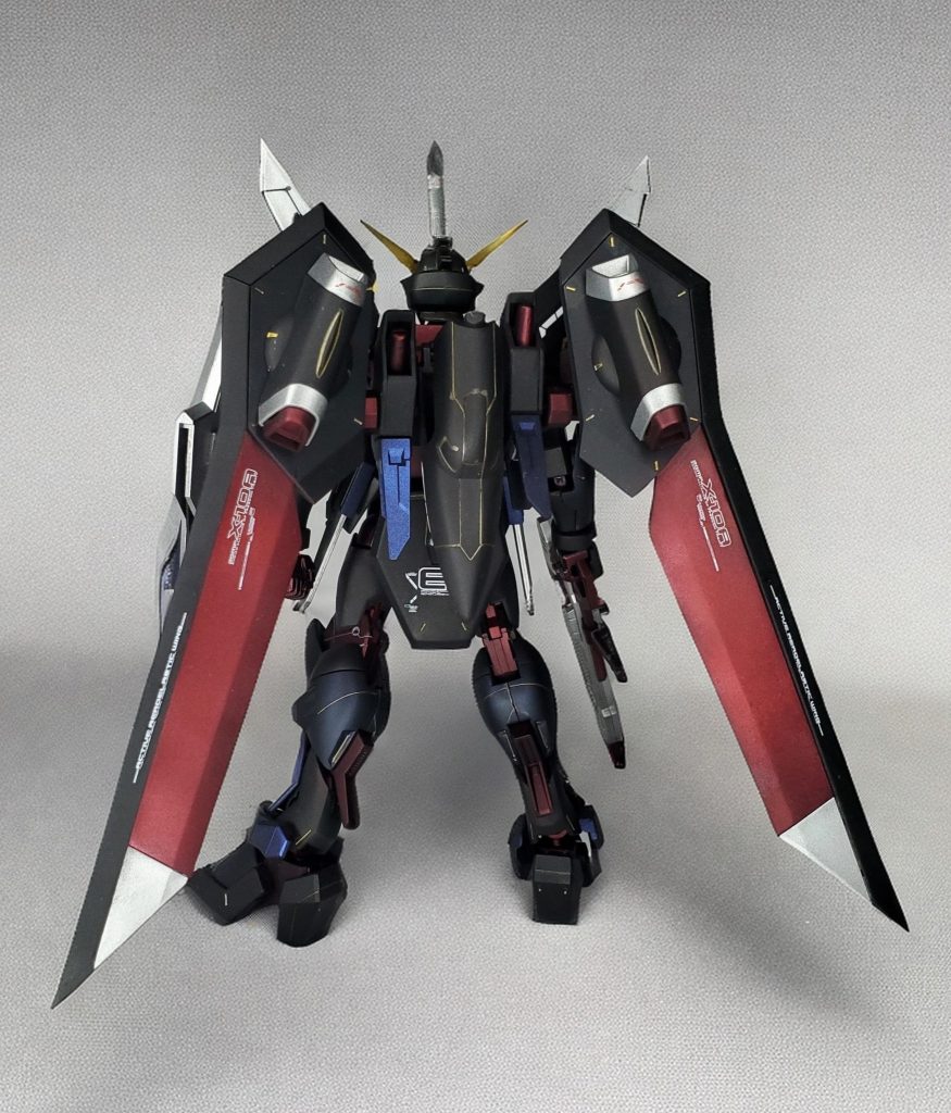 イモータルジャスティス　レッドフレーム　Ver.黒–3枚目/制作者：ラリハル