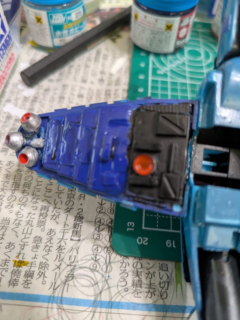 汚ったないですが、自分なりにディテールアップを施しました。スジボリも珍しくやってみましたが、難しいですね。私がスジボリで検索すると、反社の人のばかり出てくるのはなんでですかね？龍が如くとか日本統一が好きだから？w
