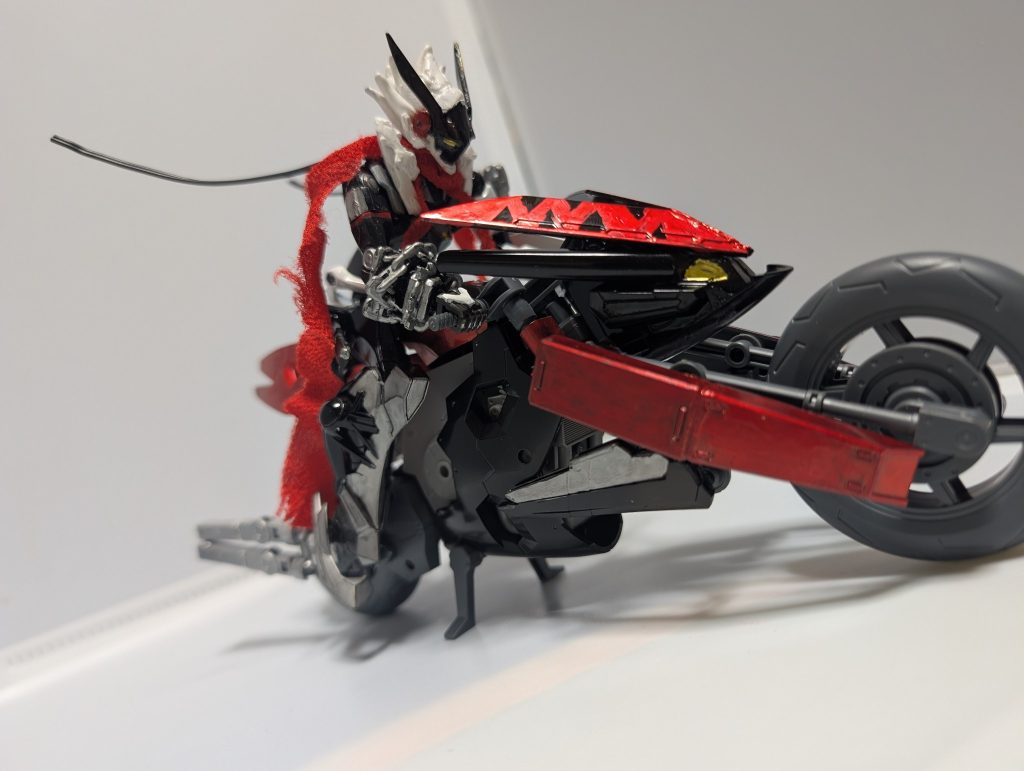 バイクはボールデンアームアームズと30MMのエグザビークルのバイクです。