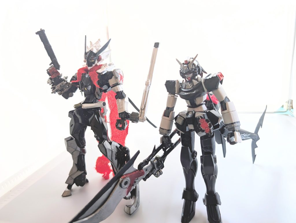 前回作成しましたスターライト・ジム（スターライト・ビリー）と比較すると…白黒ですねぇ&nbsp;閲覧していただきありがとうございました！