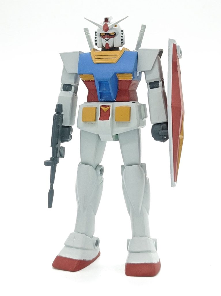 旧キット1/144ガンダム–2枚目/制作者：【侍モデリング部】ユッキー