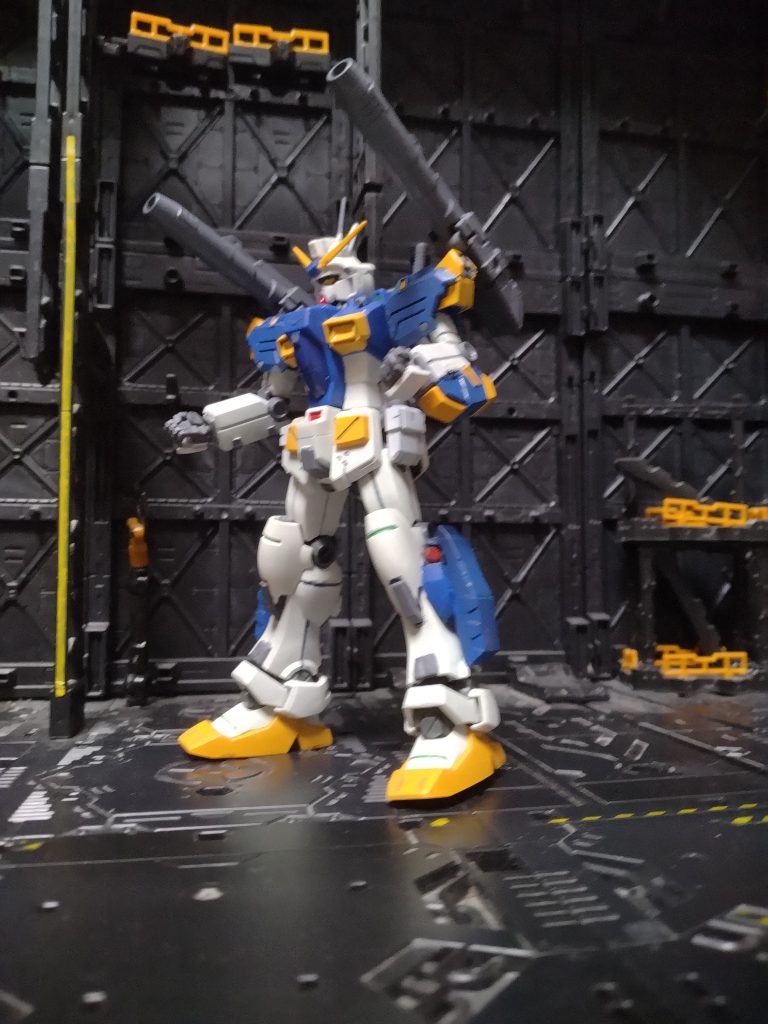 今年の2月頃着手💪手元にフルアーマー7号機のジャンクキットがあったのでGP01と7号機でミキシング😆😆