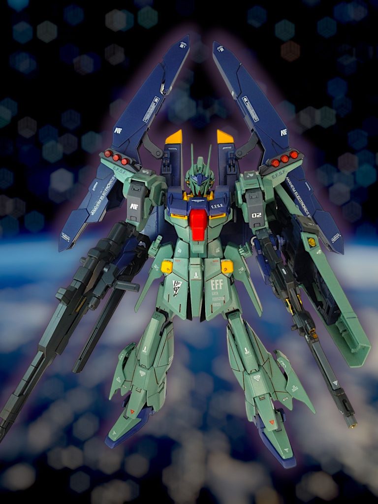 Gディフェンサー ＞ 本機 ＞ リゼルbディフェンサーユニットという進化を妄想しながら、作りましたこういうのは1stから時代が続いている宇宙世紀ならではと思います