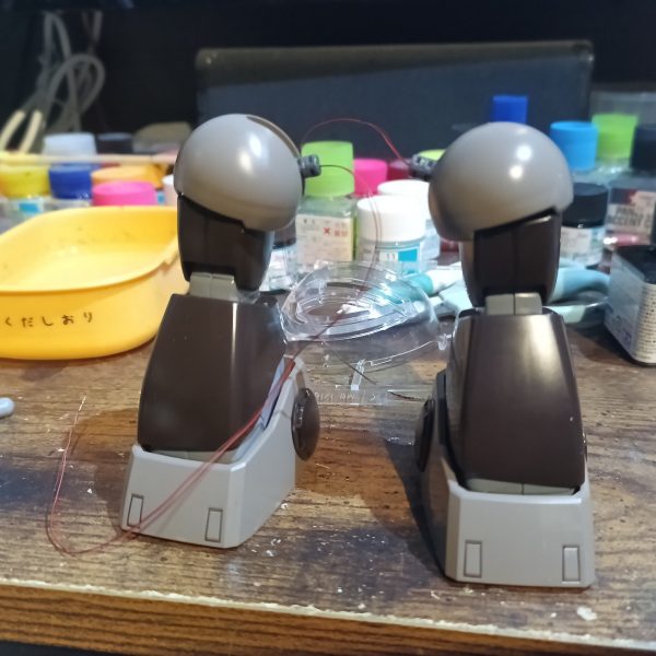 今回は付属台座を使うので足裏にスクリューエフェクト使って飾る予定です👍‼️（4枚目）