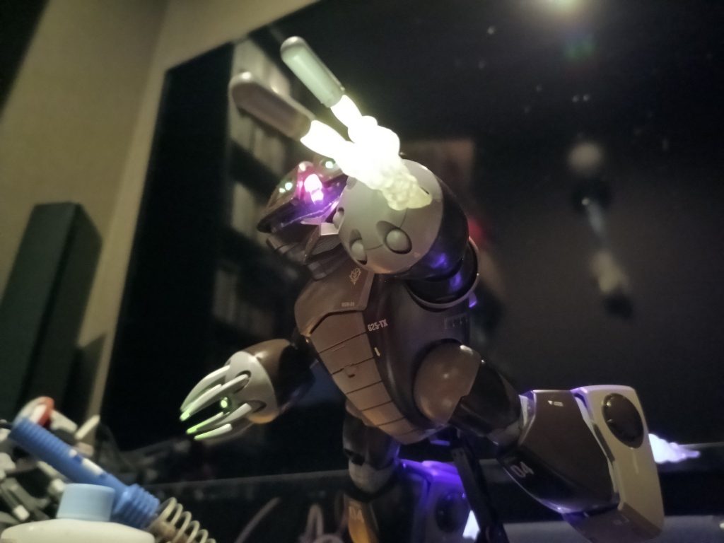 MG アッガイ LED組込み–4枚目/制作者：福田 義康