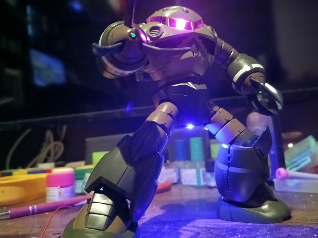 MG ズゴック ユニコーンver.  LED組込み–9枚目/制作者：福田 義康