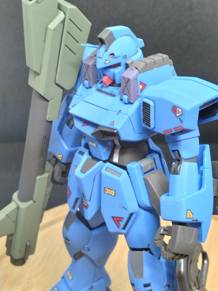 RE ガンイージ　陸戦タイプ　ブルーバード隊仕様–2枚目/制作者：クワトロばじーな