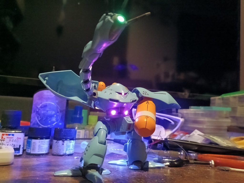 HG ハイゴッグ LED組込み–8枚目/制作者：福田 義康