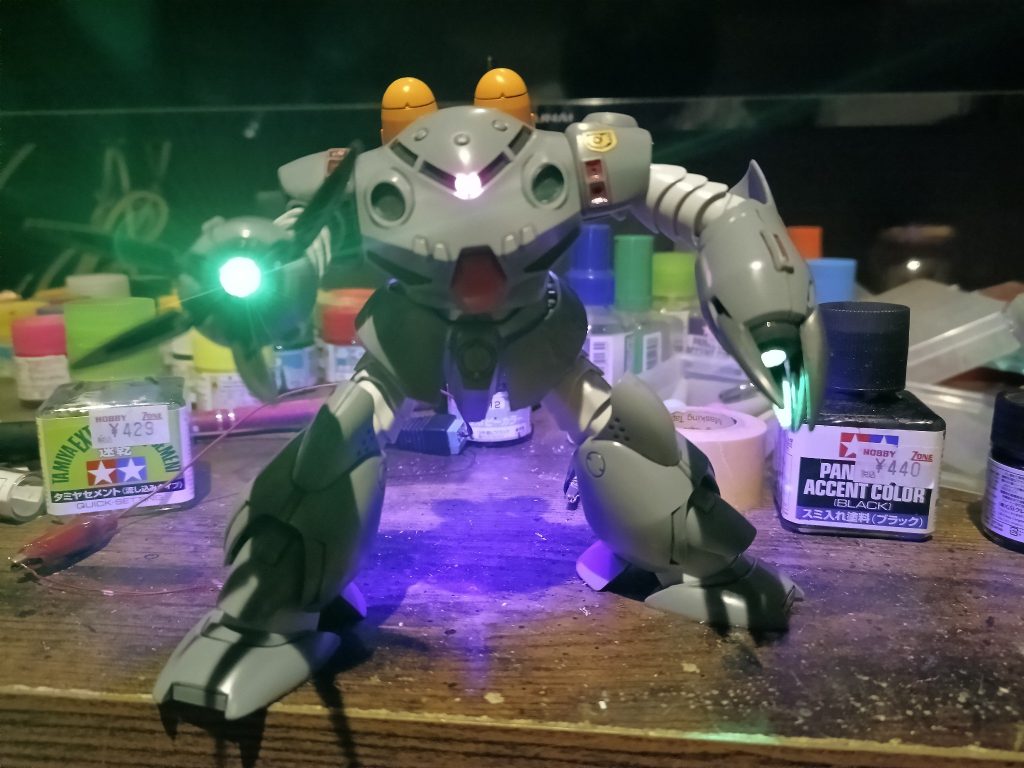 HG ズゴックE LED組込み–9枚目/制作者：福田 義康