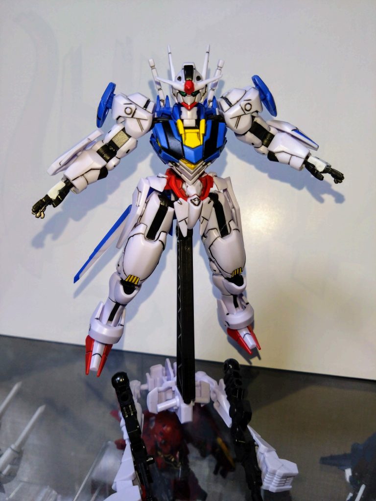 GフレームFA　ガンダムエアリアル–4枚目/制作者：基本筆塗り部分塗装仕様