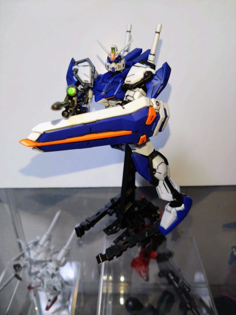 GフレームFA　デュエルガンダム–9枚目/制作者：基本筆塗り部分塗装仕様