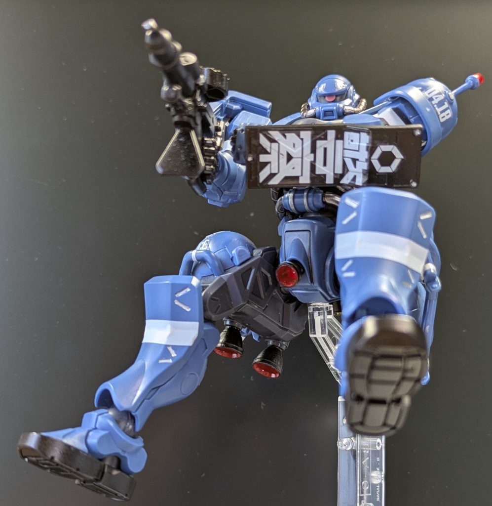 HG 軍警ザク(GQ)／POLICE ZAKU–2枚目/制作者：Hammer Smith