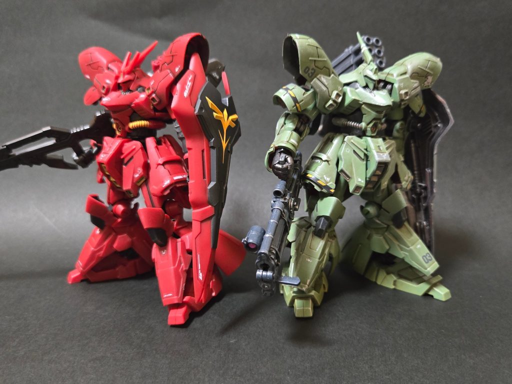 改めて陸戦型と2ショット✨