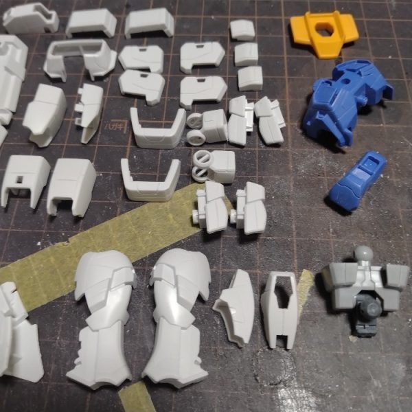 HGガンダム７号機製作