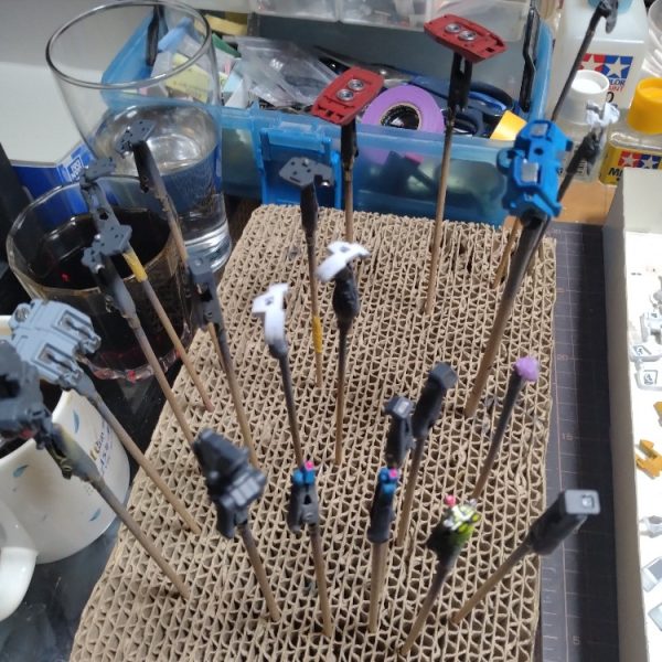 HGガンダム７号機製作