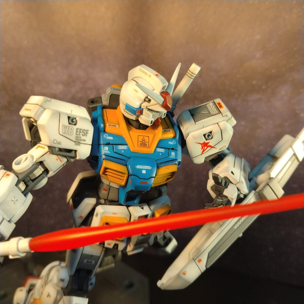 ガンダム７号機でした！😄余り新し目のキットは作らない傾向がある私なのですが！😄どのきつ今回は珍しく！作って見ましたが！新しいわりには珍しく！膝や足首の可動は良いのですが！股の付け根の可動がせっかくの膝の可動や足首の可動について来てないなぁと感じました！😀スタイルはご覧の通り新し目のキットだけあり良い感じです！😄どのキットも当たりまえにですが！作り方次第で印象は変わっちゃいますよね！😄😄私の７号機は余り新し目のキットには見えてない気がします！😄😄まぁいつも通りの私のスタイルでの製作なので！当たり前なのですが！😄取り敢えず！道具が欲しいです！新しい事にチャレンジした作り方をしないなぁと思ってます！😀次はまだ何をつくるか決めてませんが！いつものごとく間を空けないように！何かしらつくろうと思います！😄それではいつも同じ事を言ってますが！製作ストーリーから観覧してくださった方々観覧して頂き有難う御座います！それとあたらしくここまで見て下さった方々観覧有難う御座いました！次も観覧宜しくお願い致します！😀