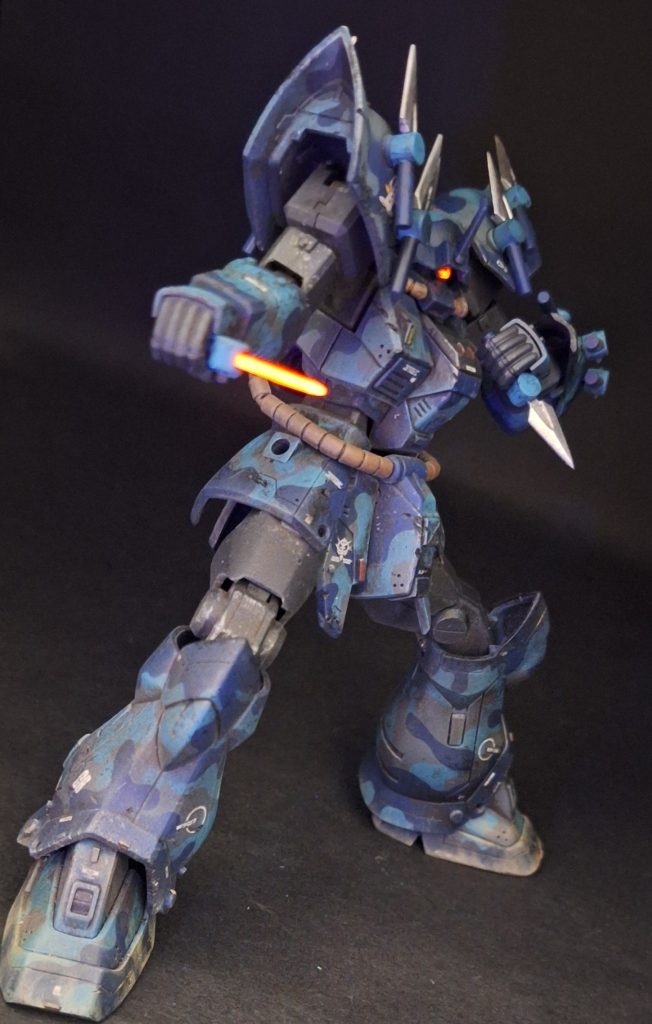 HG イフリート・シュナイド 迷彩塗装–4枚目/制作者：@feiru777