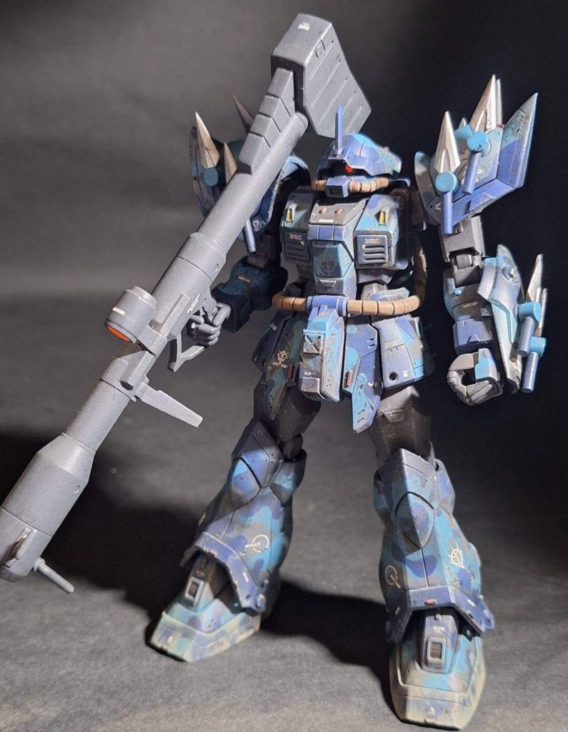 HG イフリート・シュナイド 迷彩塗装