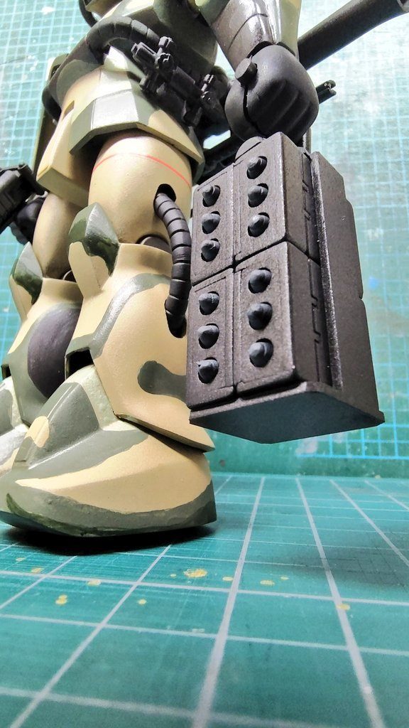 　1/144 MS-06J 湿地帯戦用ザク　–4枚目/制作者：だんくら工房・mk戦車