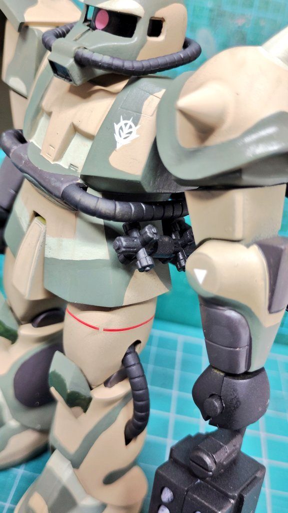 　1/144 MS-06J 湿地帯戦用ザク　–5枚目/制作者：だんくら工房・mk戦車