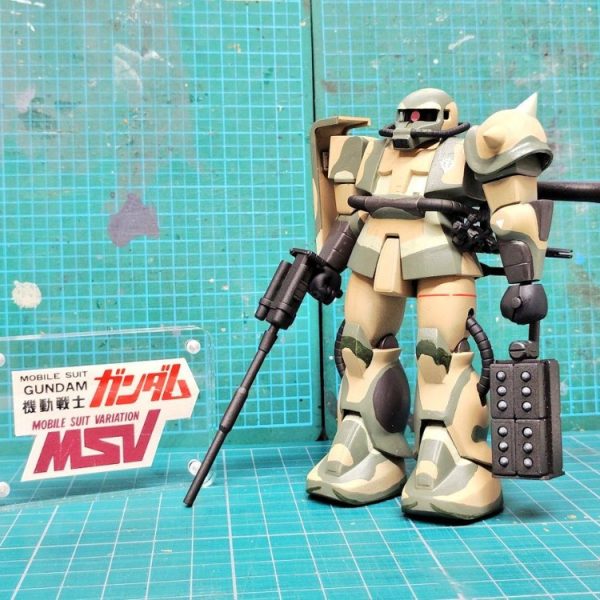 　1/144 MS-06J 湿地帯戦用ザク　