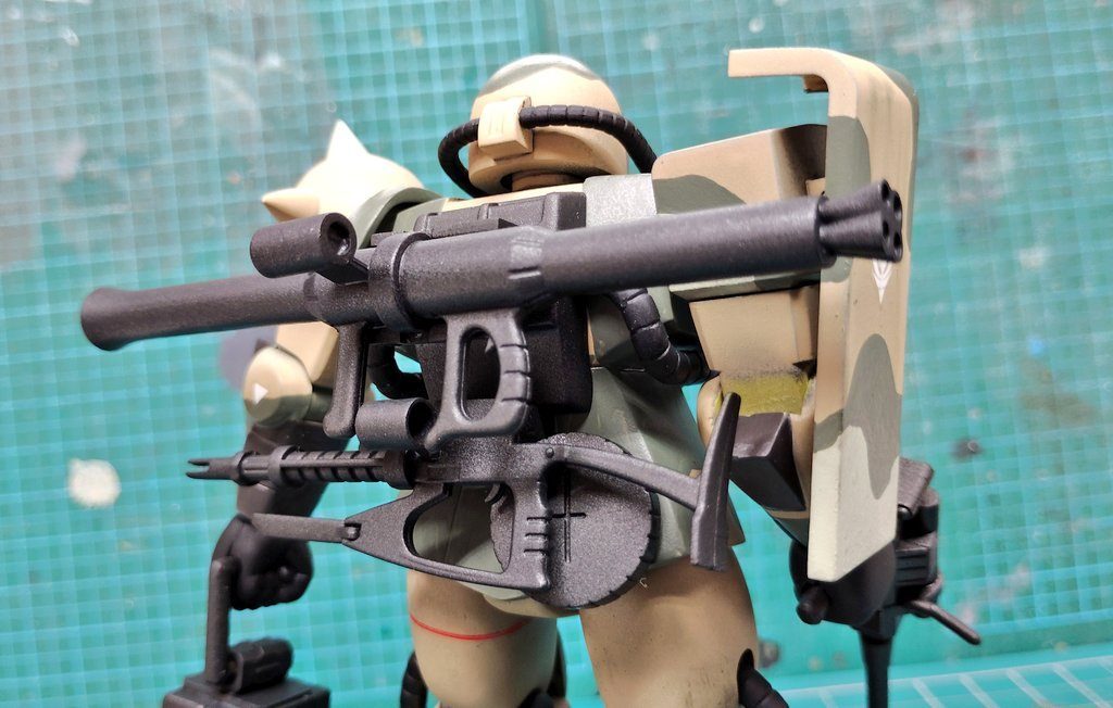 　1/144 MS-06J 湿地帯戦用ザク　–6枚目/制作者：だんくら工房・mk戦車