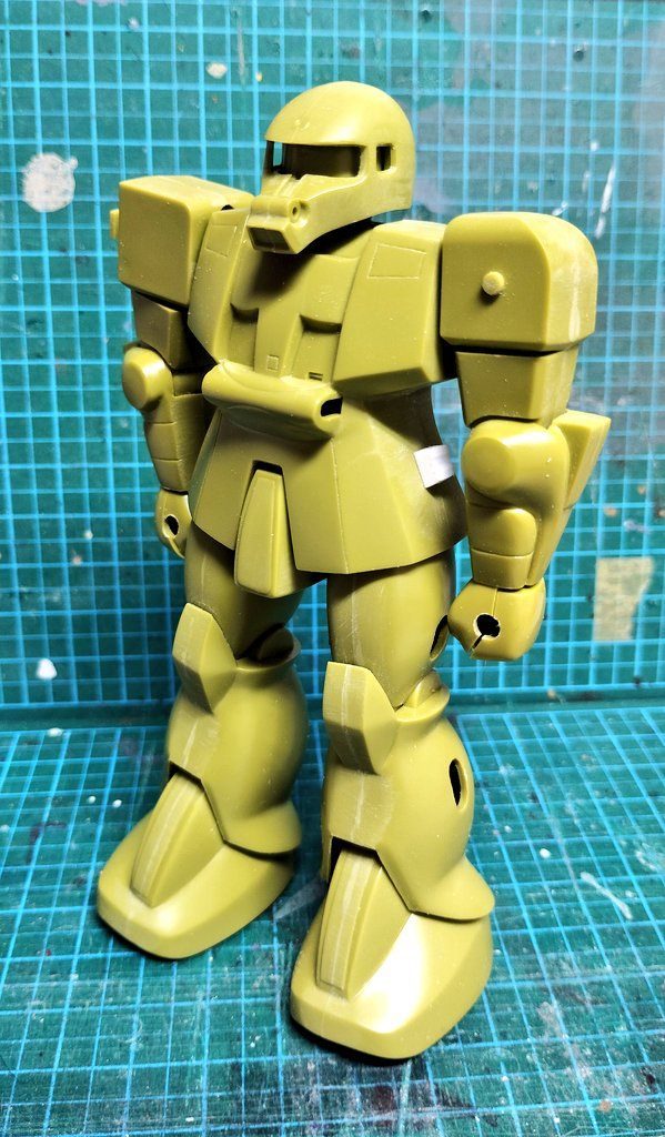　1/144 MS-06J 湿地帯戦用ザク　–2枚目/制作者：だんくら工房・mk戦車