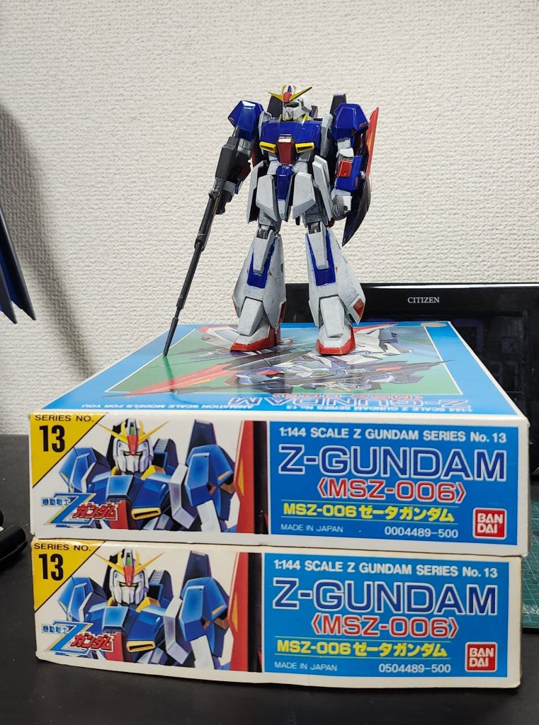 好きすぎて見かけると即買いしてるんですよ。鹵獲カラーとか、オリジナルZとか作りたいですね！以上、ご覧頂きありがとうございました！