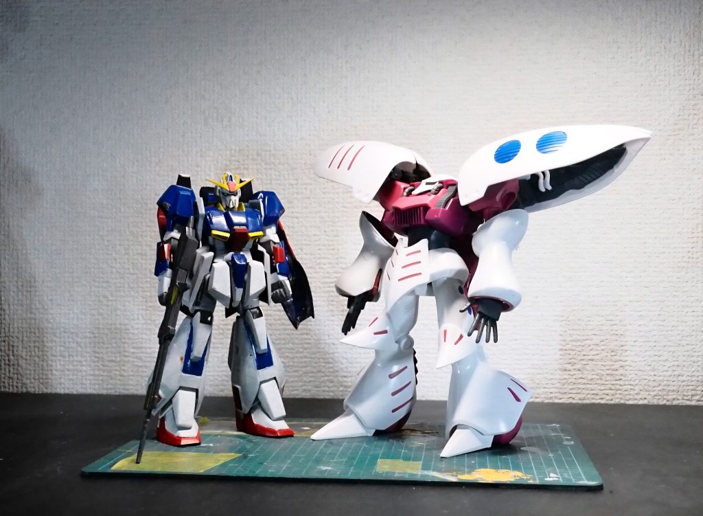 Zガンダム全キットの中でも私はこの旧1/144が好きですね