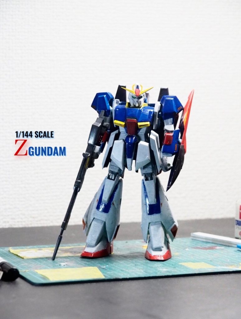 真面目に旧キット第二弾！1/144 Zガンダム