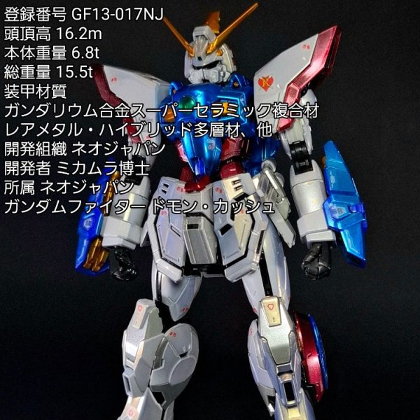 RG シャイニングガンダム