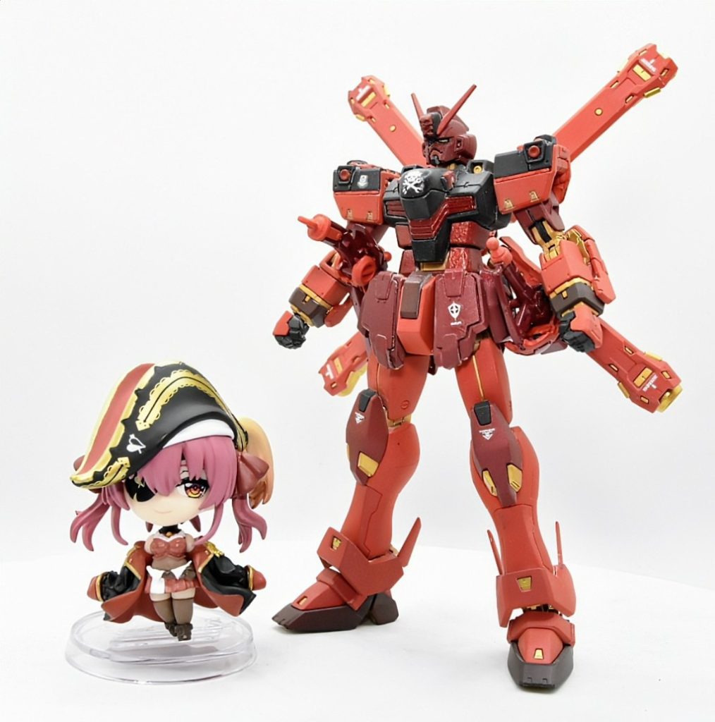 RG クロスボーンガンダムX1 ver.マリン 出航–3枚目/制作者：shin