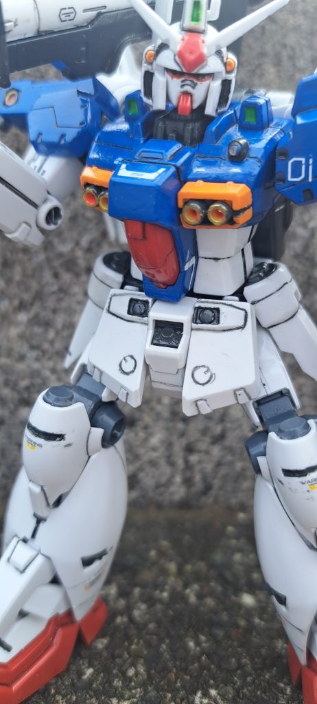 爪楊枝の活躍によって胸のとこも。老眼ショボショボでプルプルしたので所々プルプルしてます。
