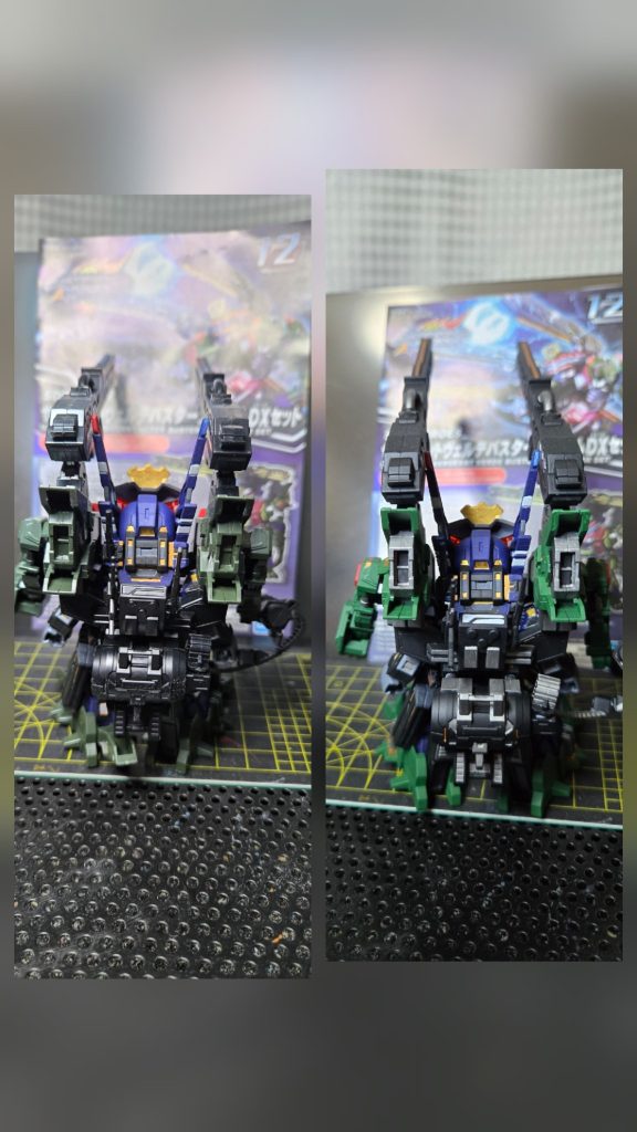 緑の部分は元の方が良い気がした(zaku-kao9)この色は中々出せなかった(zaku-kao10)&nbsp;