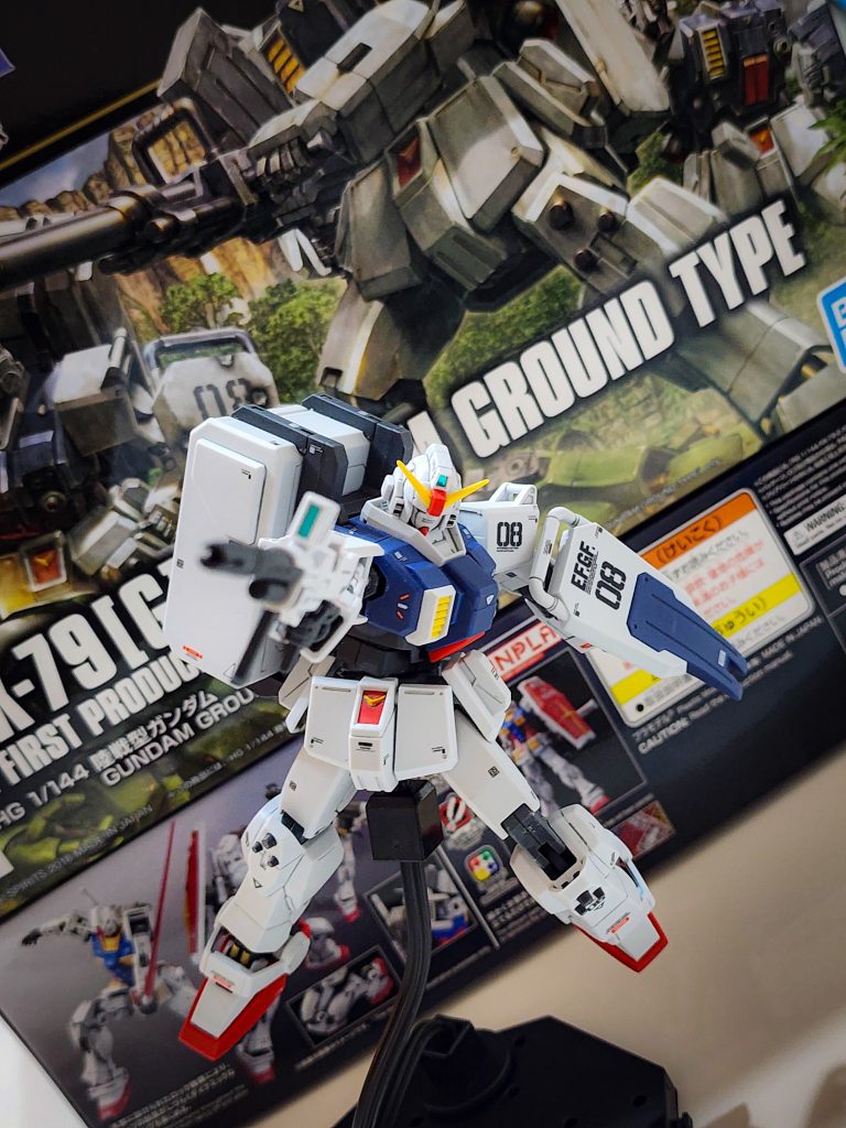 HG　陸戦型ガンダム–4枚目/制作者：@ishitaku0806