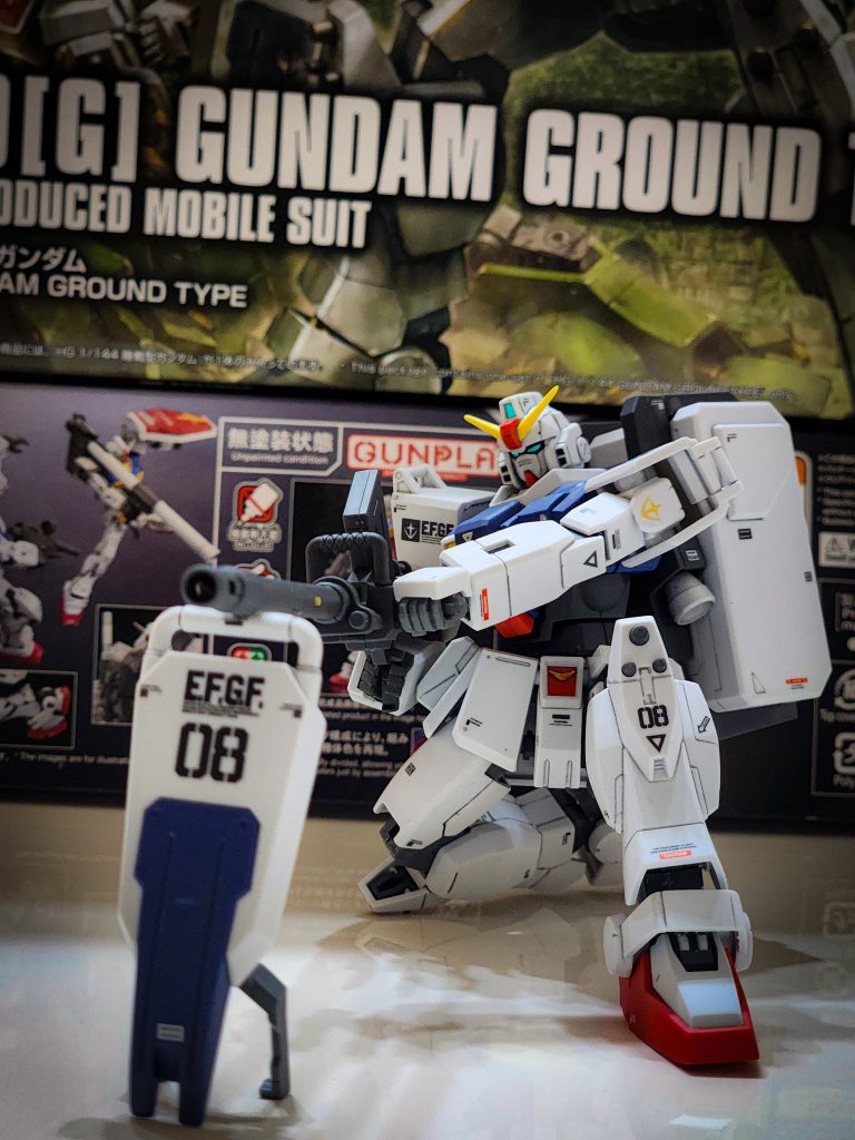 HG　陸戦型ガンダム–2枚目/制作者：@ishitaku0806