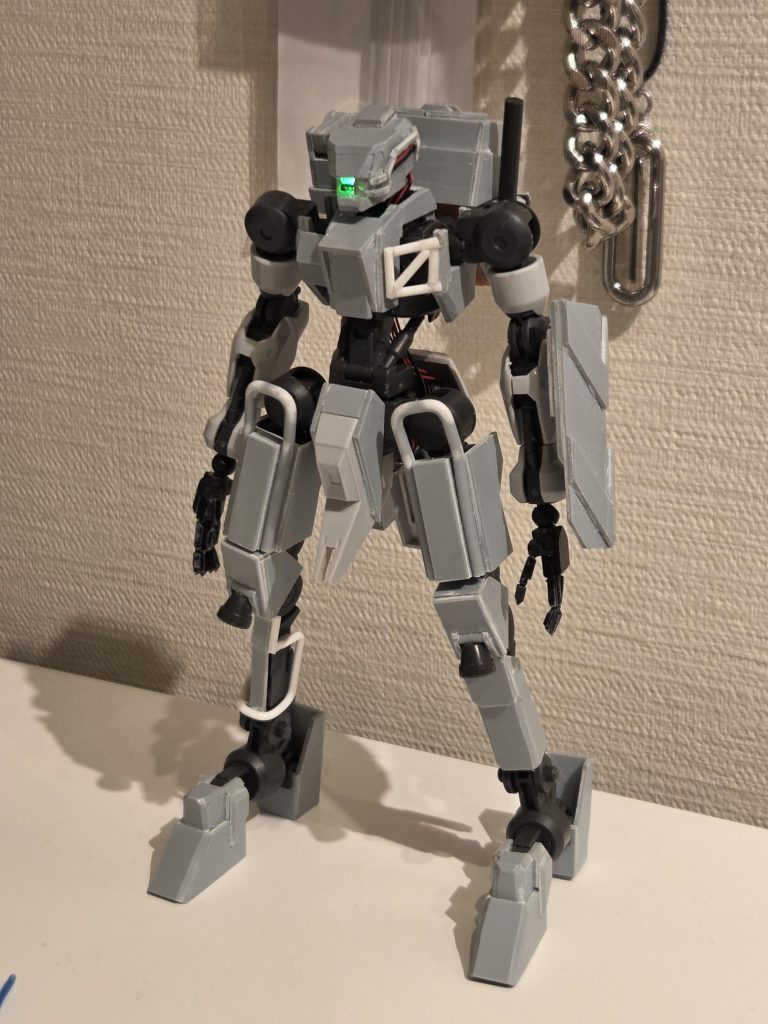 作品名：ヘキサフレーム<p>前に作った　ヘキサフレームベースの オリジナル機</p>
