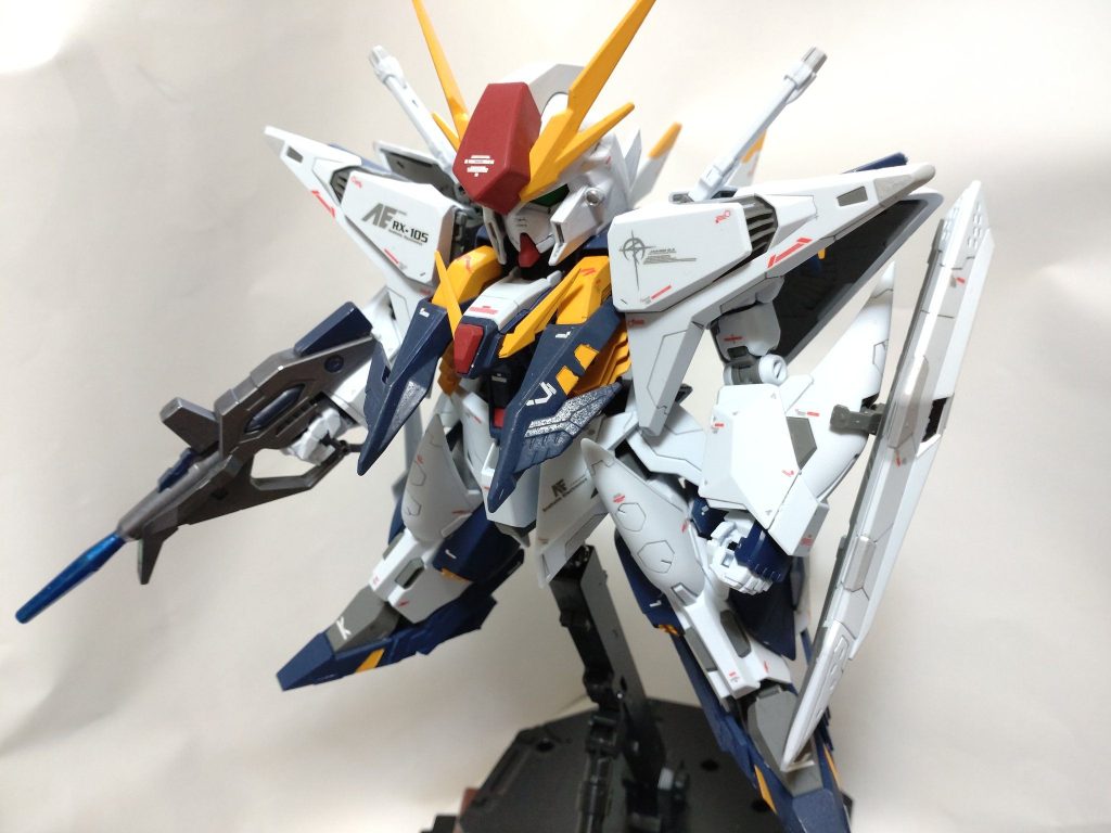 HGUC+SD　Ξガンダム–3枚目/制作者：@mossariani