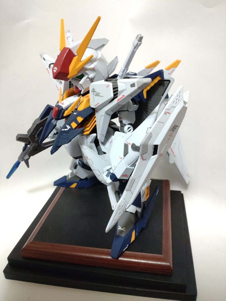 HGUC+SD　Ξガンダム–4枚目/制作者：@mossariani