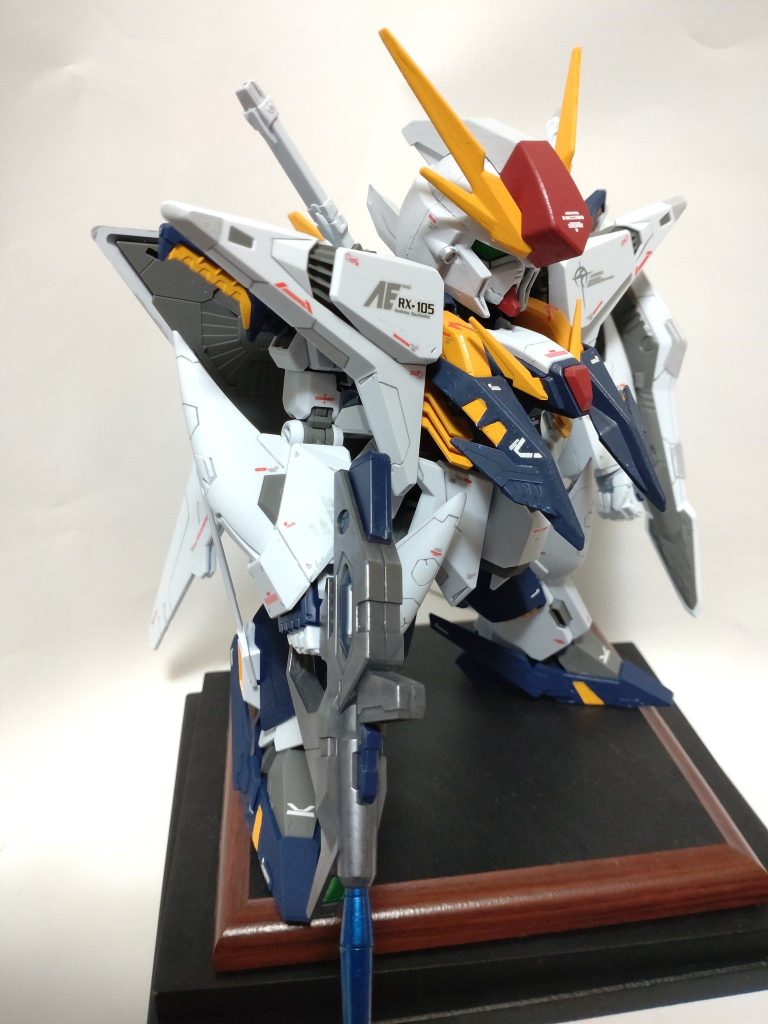 HGUC+SD　Ξガンダム–5枚目/制作者：@mossariani