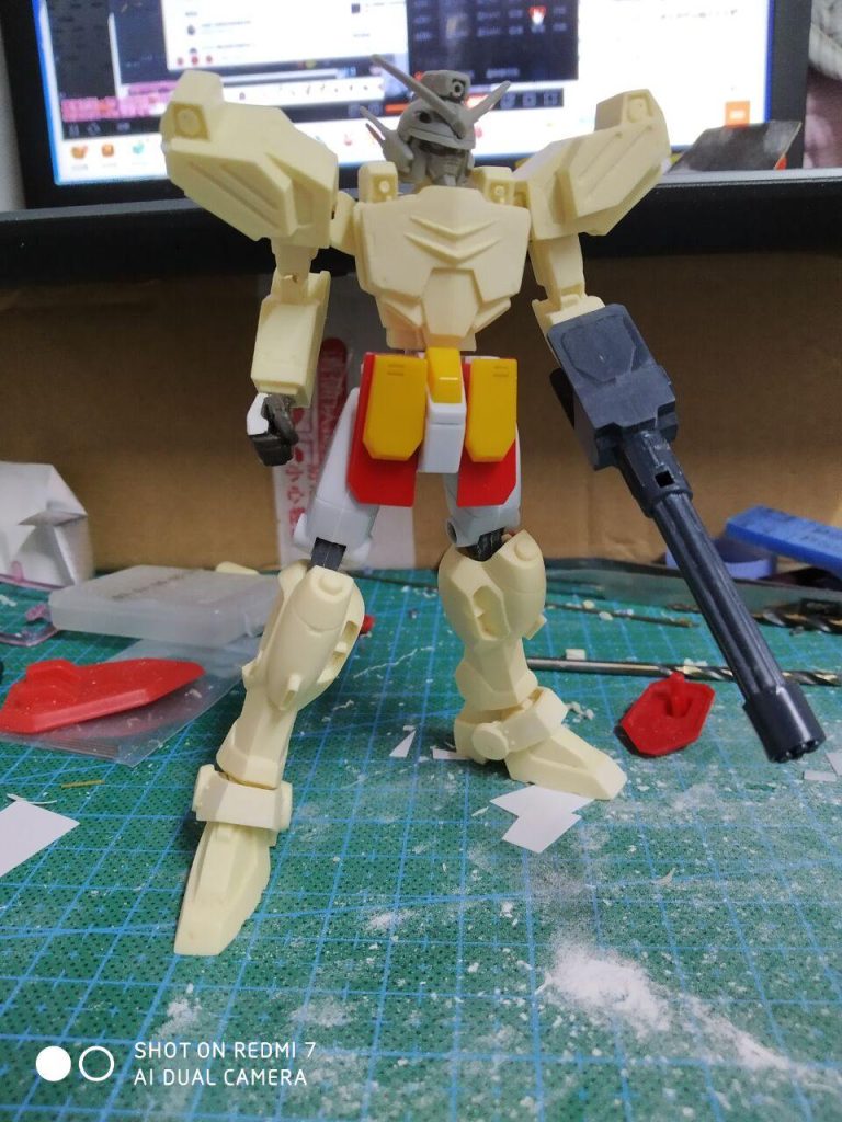 GK✖AC•1/144•ガンダムヘビーアームズ–5枚目/制作者：risuisei