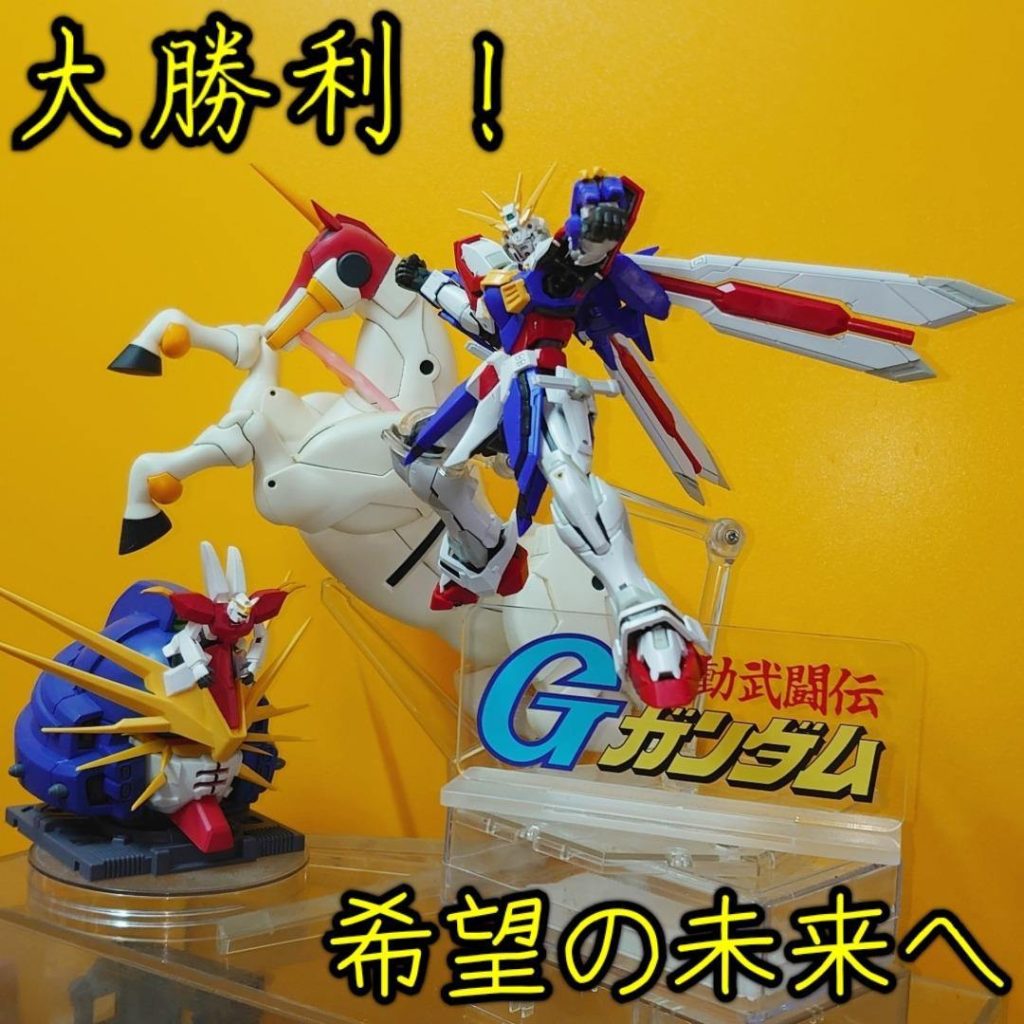 RG•ゴッドガンダム–9枚目/制作者：risuisei