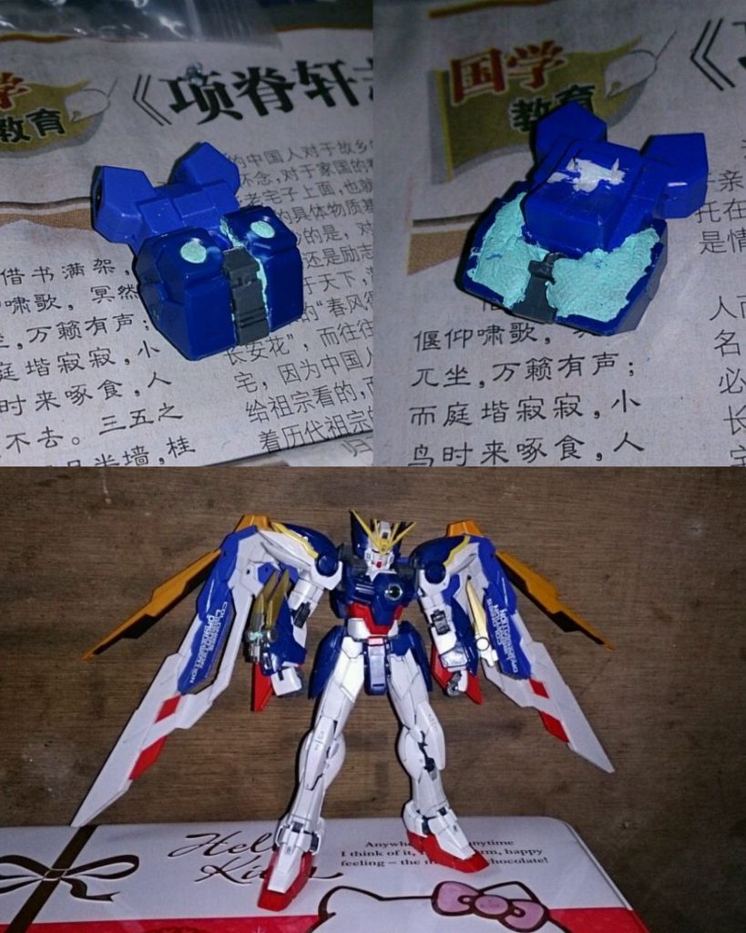 RG•ウイングガンダムEW(設定色)–4枚目/制作者：risuisei
