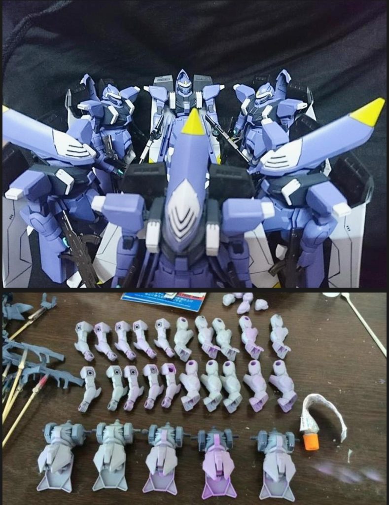 SC•クルーゼ専用型•モビルディン•隊長機–2枚目/制作者：risuisei